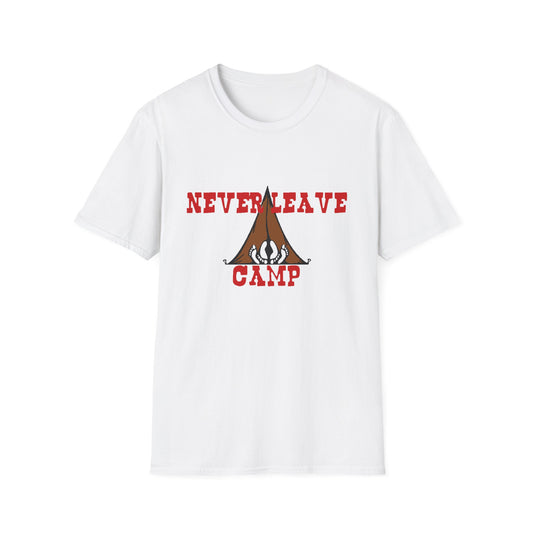 Never Leave Camp Unisex Softstyle T-Shirt