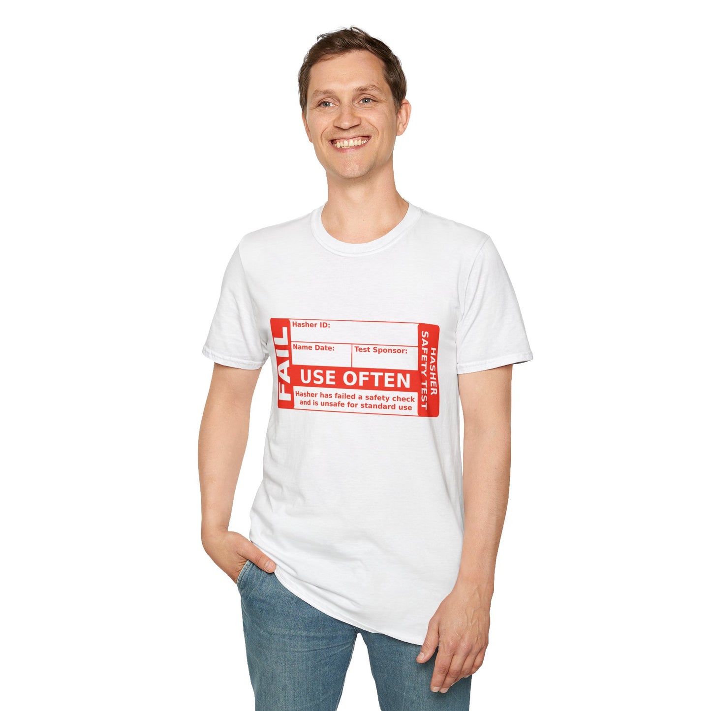 Fail Hash Tag Unisex Softstyle T-Shirt