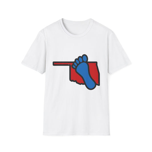 Oklahoma Hash Foot Unisex Softstyle T-Shirt