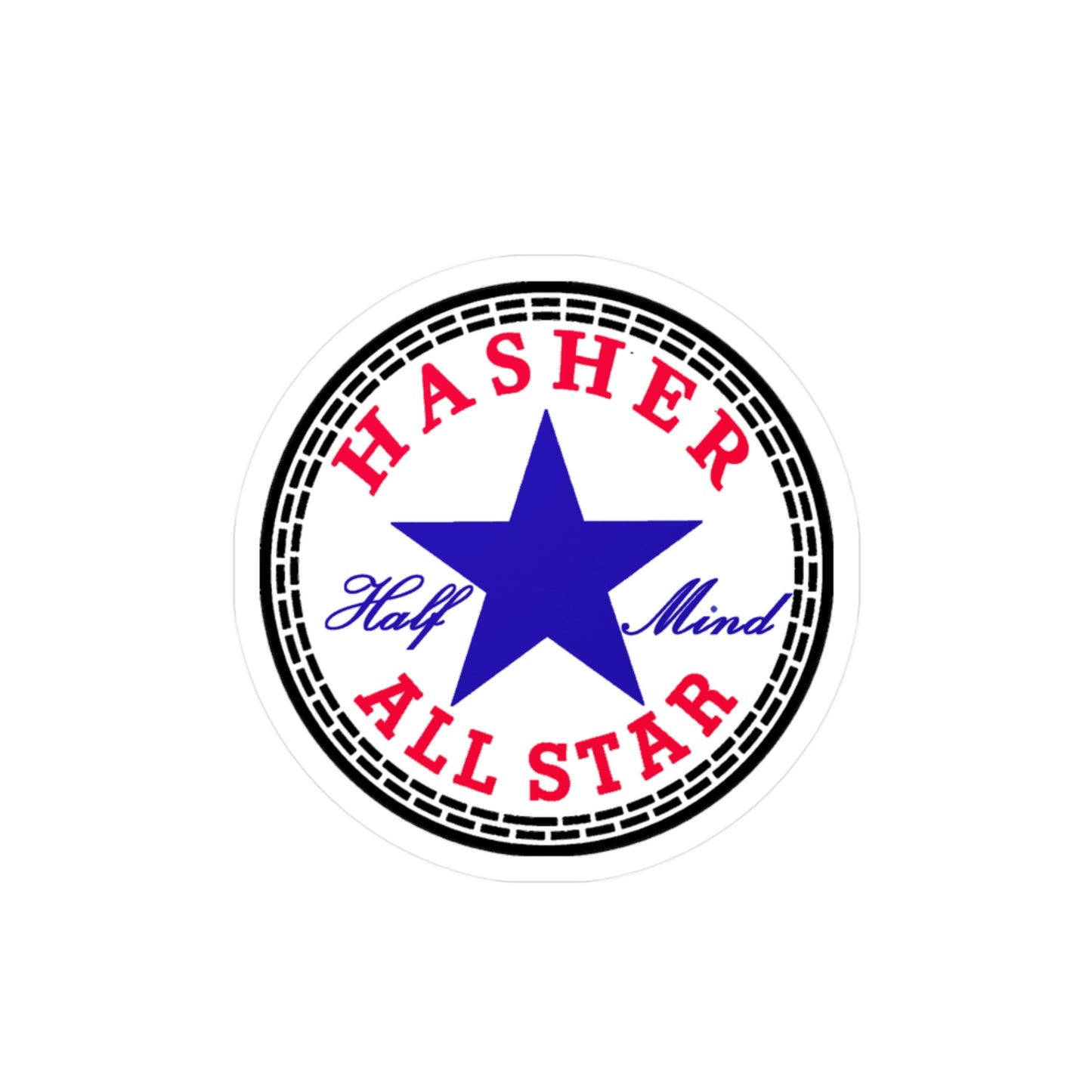 Hasher All Star Kiss-Cut Vinyl Decals