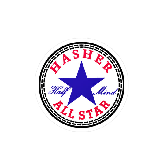 Hasher All Star Kiss-Cut Vinyl Decals